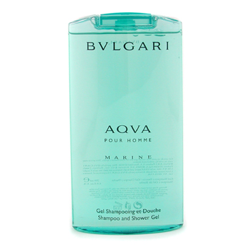 Aqva Pour Homme Marine Shampoo & Shower Gel Bvlgari Image