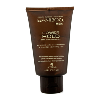 Bamboo Men Power Hold Max Strength Gel (For Strong Hair and Healthy Scalp) Alterna Image