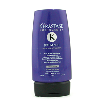 Noctogenist Serum Nuit Overnight Softening Leave-In Treatment ( For Dull Tired-Looking Hair ) Kerastase Image