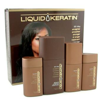 30 Day StraighterSmootherStronger & Longer Treatment Starter Kit - Bold for Dark Hair Liquid Keratin Image