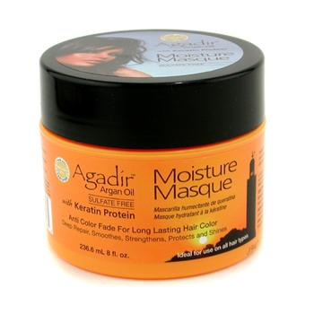Keratin Protein Moisture Masque ( Anti Color Fade For Long Lasting Hair Color Ideal For Use on All Hair Types ) Agadir Argan Oil Image