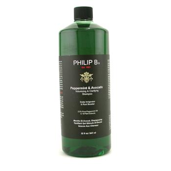 Peppermint & Avocado Volumizing & Clarifying Shampoo Philip B Image