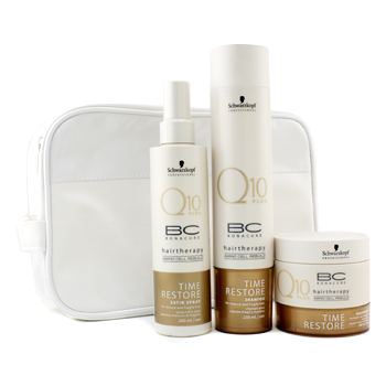 BC Time Restore Set: Shampoo 250ml + Satin Spray 200ml + Treatment 200ml 147247