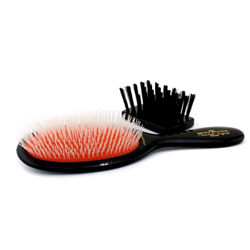 Nylon - Universal Nylon Medium Size Hair Brush (Dark Ruby) Mason Pearson Image