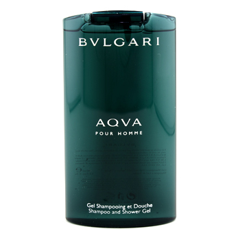 Aqva Pour Homme Shampoo & Shower Gel Bvlgari Image