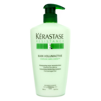 Resistance Bain Volumactive Volumising Reinforcing Shampoo (For Fine Damaged Hair)