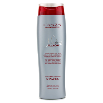 Healing Colorcare Silver Brightening Shampoo Lanza Image