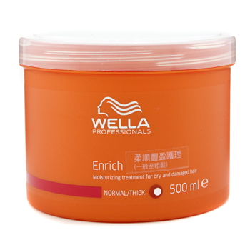 Enrich Moisturizing Treatment For Dry & Damaged Hair (Normal/ Thick) Wella Image