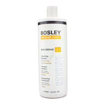 Professional Strength Bos Defense Nourishing Shampoo (For Normal to Fine Color-Treated Hair) Bosley Image
