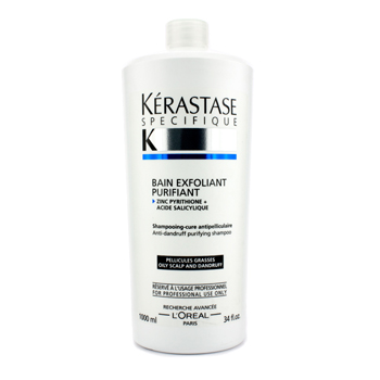 Specifique Bain Exfoliant Purifiant Anti-Dandruff Purifying Shampoo (For Oily Scalp) Kerastase Image