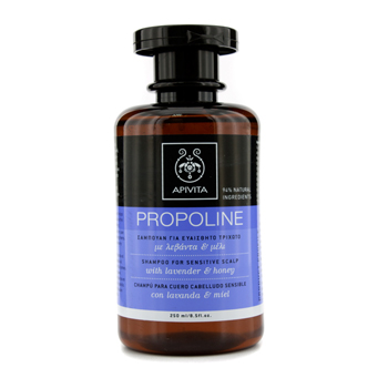 Shampoo with Lavender & Honey (For Sensitive Scalp) Apivita Image