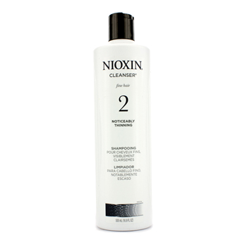 System 2 Cleanser For Fine Hair Noticeably Thinning Hair Nioxin Image