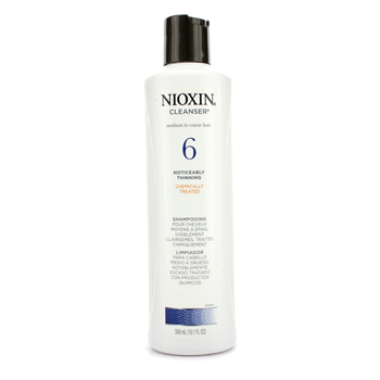 System 6 Cleanser For Medium to Coarse Hair Chemically Treated Noticeably Thinning Hair