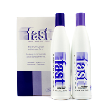 F.A.S.T Fortified Amino Scalp Therapy 2 Pack (Shampoo 360ml/12oz + Conditioner 360ml/12oz) Nisim Image