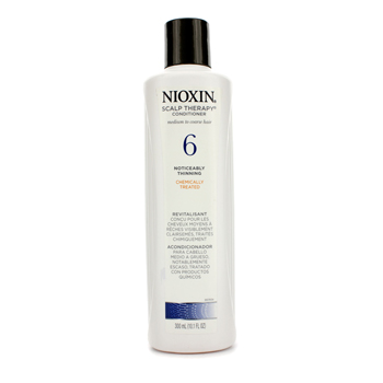 System 6 Scalp Therapy Conditioner For Medium to Coarse Hair Chemically Treated Noticeably Thinning Hair Nioxin Image