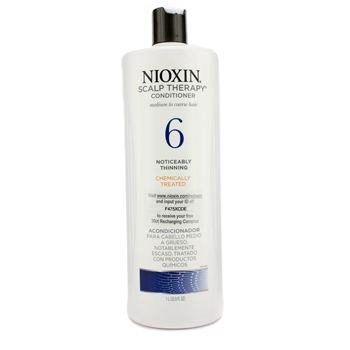 System 6 Scalp Therapy Conditioner For Medium to Coarse Hair Chemically Treated Noticeably Thinnin Nioxin Image
