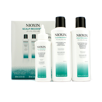 Scalp Recovery Kit: Cleanser 200ml + Conditioner 200ml + Soothing Serum 100ml Nioxin Image