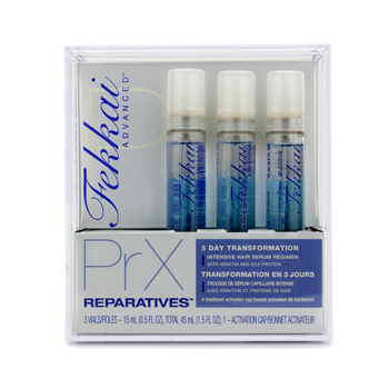 PRX Reparatives 3 Day Transformation Intensive Hair Serum Regimen Kit Frederic Fekkai Image