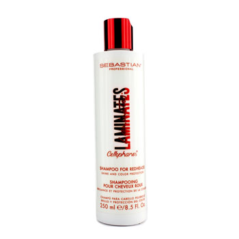 Laminates Cellophanes Shine and Color Protection Shampoo (For Redheads) Sebastian Image