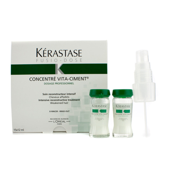 Fusio-Dose Concentre Vita-Ciment Intensive Reconstructive Treatment (For Weakened Hair)