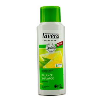 Organic Lemon & Organic Mint Balance Shampoo (For Normal to Oily Hair) Lavera Image