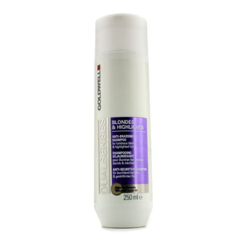 Dual Senses Blondes & Highlights Anti-Brassiness Shampoo (For Luminous Blonde & Highlighted Hair) Goldwell Image
