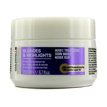 Dual Senses Blondes & Highlights 60 Sec Treatment (For Blonde & Highlighted Hair) Goldwell Image