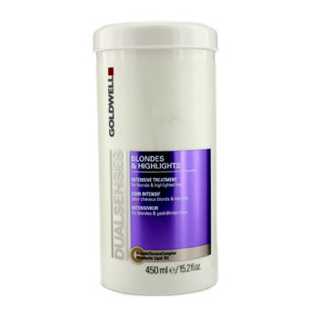 Dual Senses Blondes & Highlights Intensive Treatment - For Blonde & Highlighted Hair (Salon Product) Goldwell Image
