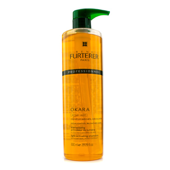 Okara Light Activating Shampoo - For Highlighted Bleached Hair (Salon Product) Rene Furterer Image