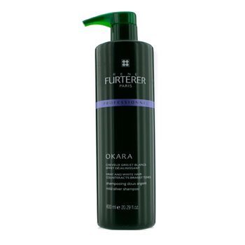 Okara Mild Silver Shampoo - For Gray and White Hair (Salon Product) Rene Furterer Image