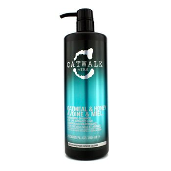 Catwalk Oatmeal & Honey Nourishing Shampoo (For Dry Damaged Hair) Tigi Image