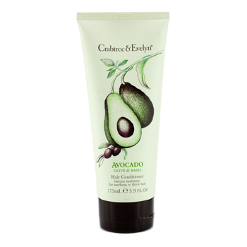 Avocado Olive & Basil Hair Conditioner (For Medium to Thick Hair) Crabtree & Evelyn Image