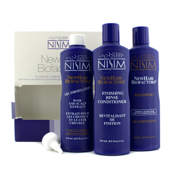 Normal to Dry Tripack : Shampoo 240ml + Finishing Rinse Conditioner 240ml + Hair and Scalp Extract ( Nisim Image
