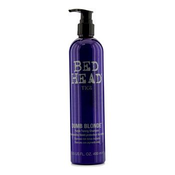Bed Head Dumb Blonde Purple Toning Shampoo Tigi Image