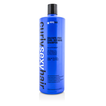 Curly Sexy Hair Sulfate-Free Curl Defining Shampoo (Curl Nourishing) Sexy Hair Concepts Image