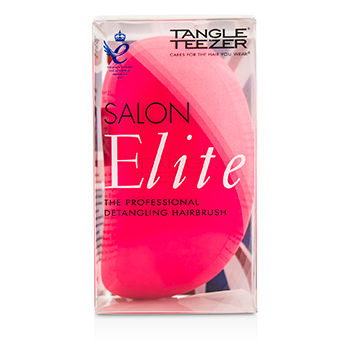 Salon Elite Professional Detangling Hair Brush - # Dolly Pink (For Wet & Dry Hair) Tangle Teezer Image