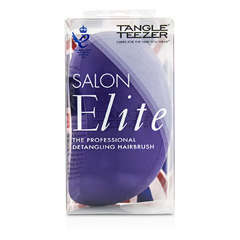 Salon Elite Professional Detangling Hair Brush - # Purple Crush (For Wet & Dry Hair) Tangle Teezer Image