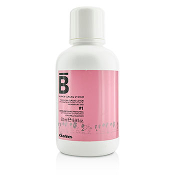 Balance Curling System Protecting Curling Lotion # 1 (For Resistant Hair) Davines Image