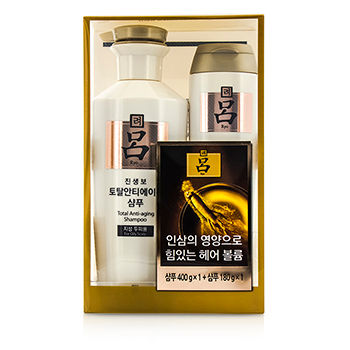 Total Anti-Aging Shampoo Set: 1x Shampoo 400g + 1x Shampoo 180g Ryo Image