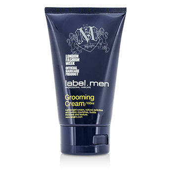 Mens Grooming Cream (Lightweight Cream Natural Definition and Control Nourishes Builds Thickness and Texture) Label.M Image