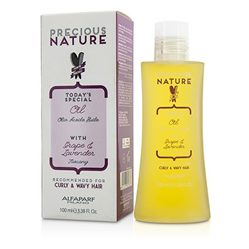 Precious Nature Todays Special Oil with Grape & Lavender (For Curly & Wavy Hair) AlfaParf Image