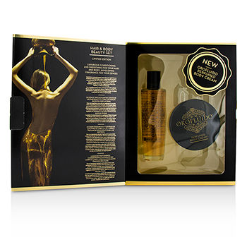 Hair & Body Beauty Set: Beauty Elixir 100ml + Perfumed Body Cream 175ml (Limited Edition) Orofluido Image