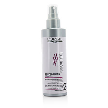 Professionnel Expert Serie - Cristalceutic SilicActive Color Radiance Protection Serum - Leave In (For Color-Treated Hair) LOreal Image