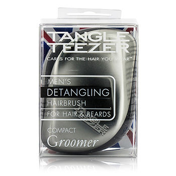 Compact Styler Mens Compact Groomer Detangling Hair Brush (For Hair & Beards) Tangle Teezer Image