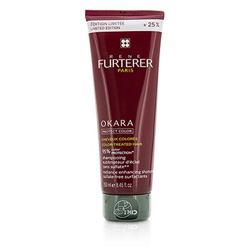 Okara Radiance Enhancing Sulfate-Free Shampoo - For Color-Treated Hair (Limited Edition) Rene Furterer Image