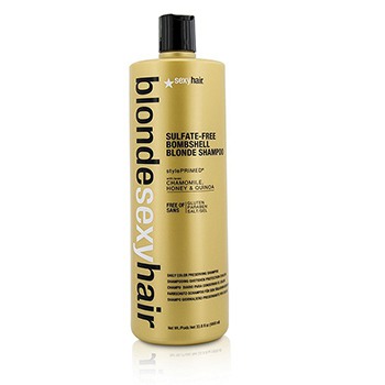 Blonde Sexy Hair Sulfate-Free Bombshell Blonde Shampoo (Daily Color Preserving) Sexy Hair Concepts Image