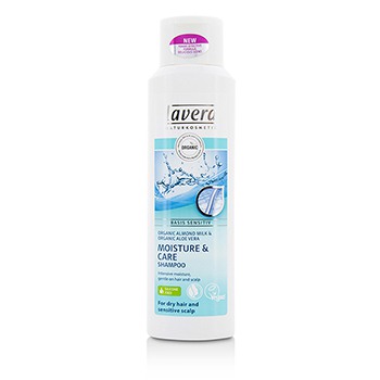 Basis Sensitiv Organic Almond Milk & Organic Aloe Vera Moisture & Care Shampoo (For Dry Hair and Sensitive Scalp) Lavera Image
