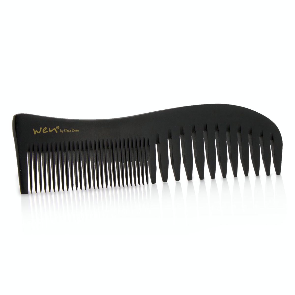 Saw-Cut Wide Tooth Shower Comb Wen Image