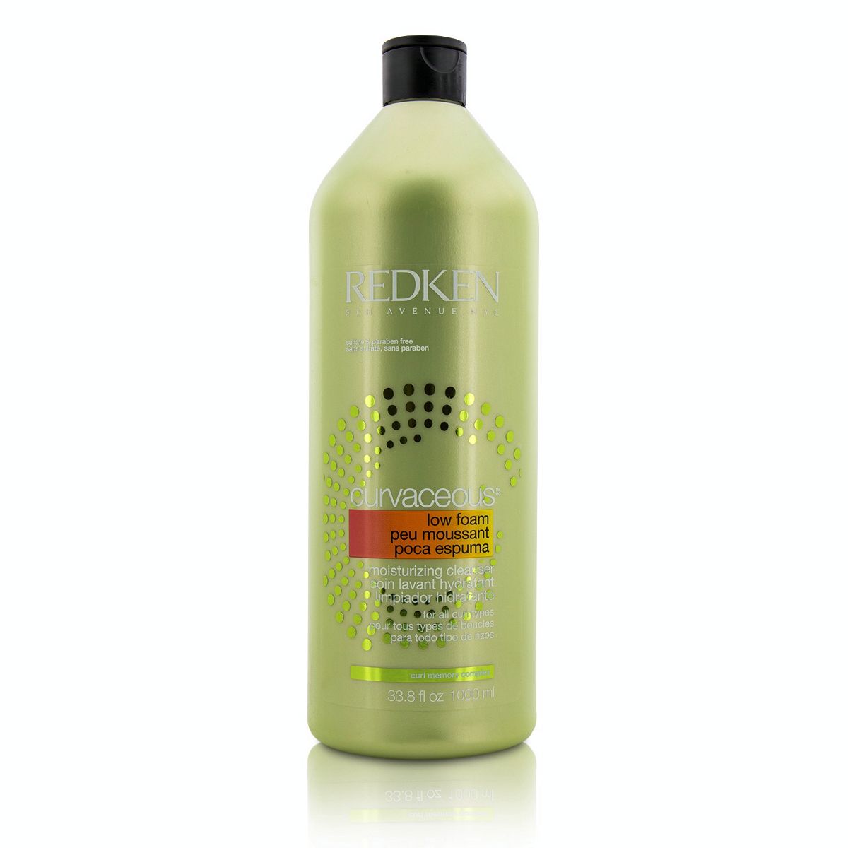 Curvaceous Low Foam Moisturizing Cleanser (For All Curls Types) Redken Image