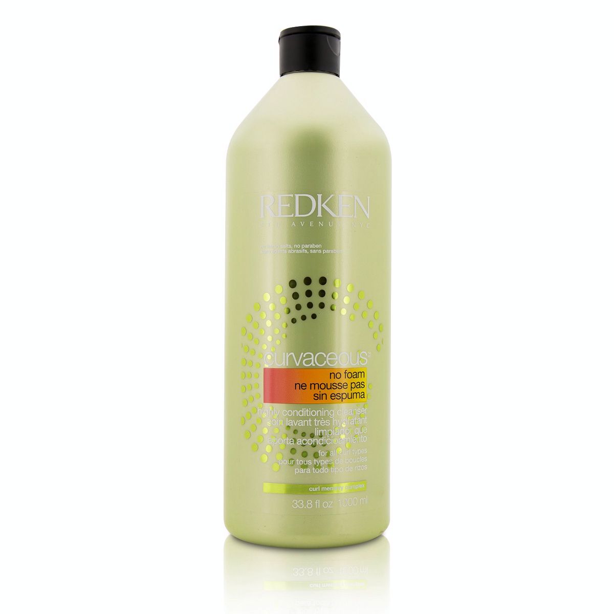 Curvaceous No Foam Highly Conditioning Cleanser (For All Curls Types) Redken Image